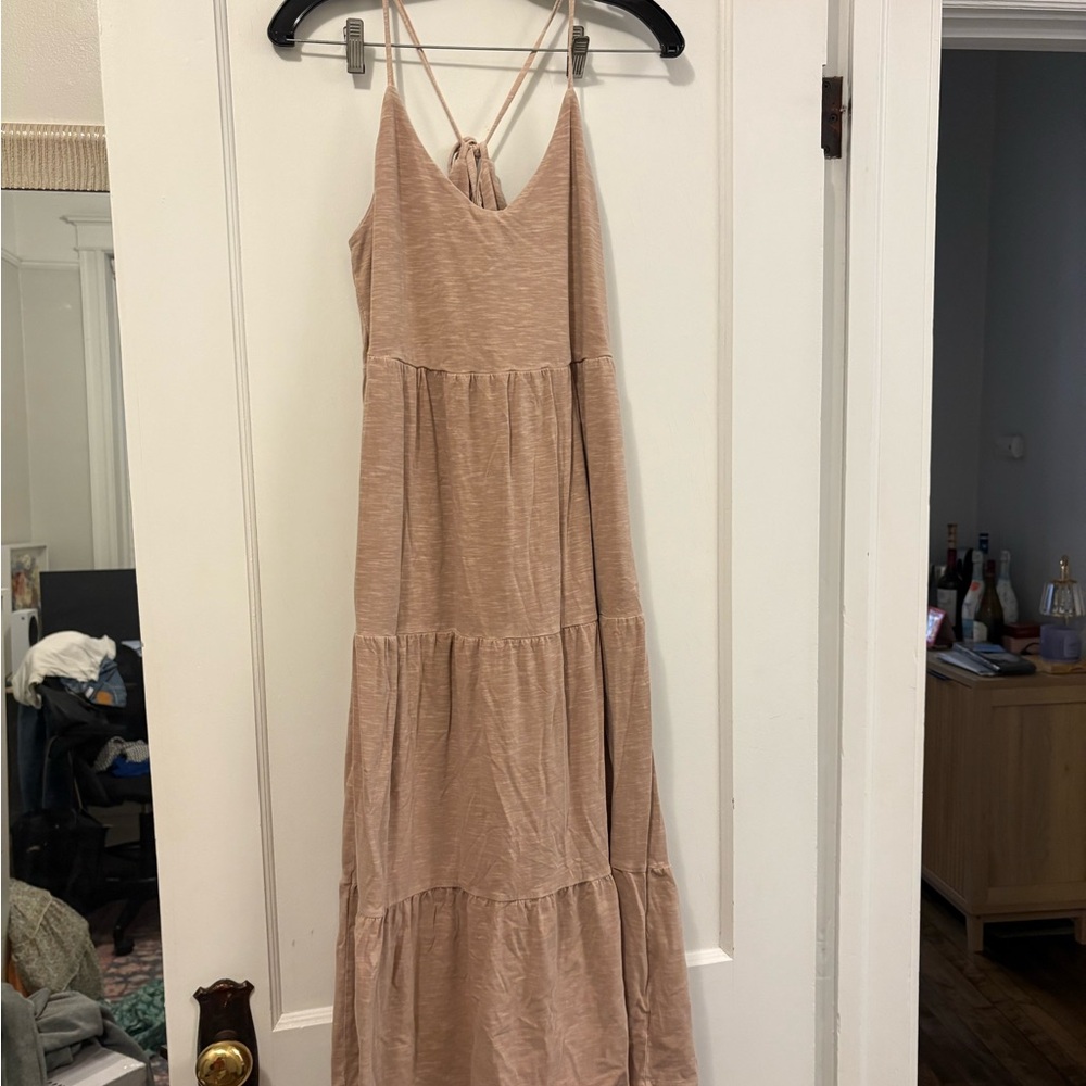 Old Navy Tiered Midi Dress